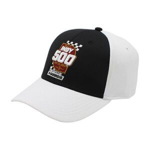Indy 500 Mens This Is May Fitted Baseball Cap, white, L/XL